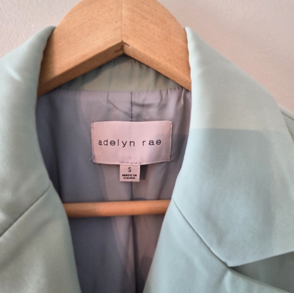 Adelyn Rae Rita Blazer Casual Professional Mini Green Women's Dress Size Small - Picture 9 of 13